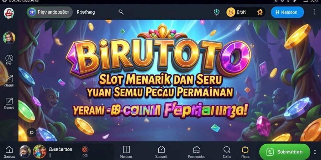 Screenshot gameplay BIRUTOTO yang menampilkan momen seru saat bermain.
