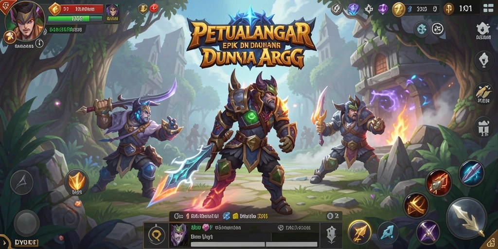 Gameplay menarik dengan pertarungan seru dan grafis yang memukau.