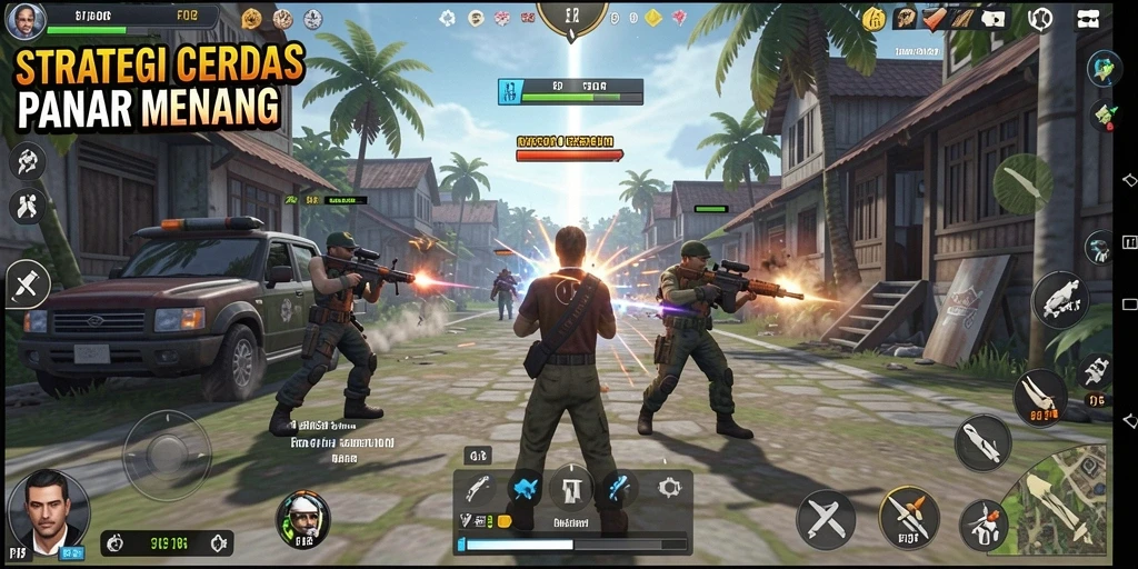 Tampilan gameplay FO8 yang seru dan strategis.
