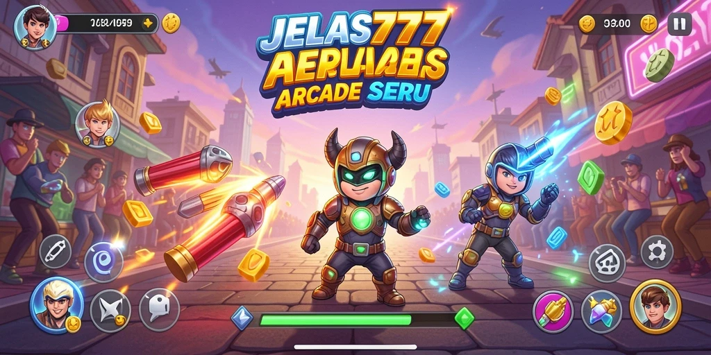 Gameplay JELAS777 yang seru dan menantang di setiap level.