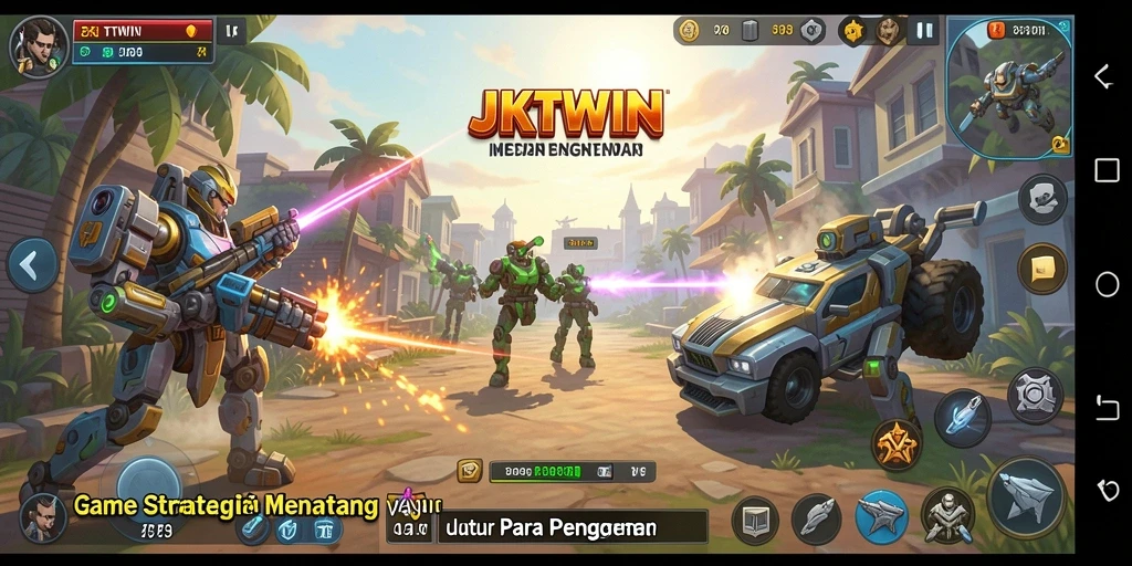 Gameplay menantang dan strategi menarik di JKTWIN.