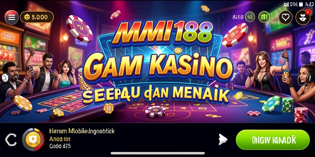 Tampilan gameplay menarik di MAMI188 dengan beragam pilihan permainan Kasino.