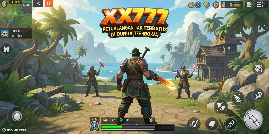 Gameplay XXX777 yang mendebarkan di dunia terbuka yang luas.