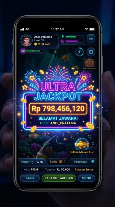 Tampilan utama aplikasi jawara79 yang sederhana dan efisien.